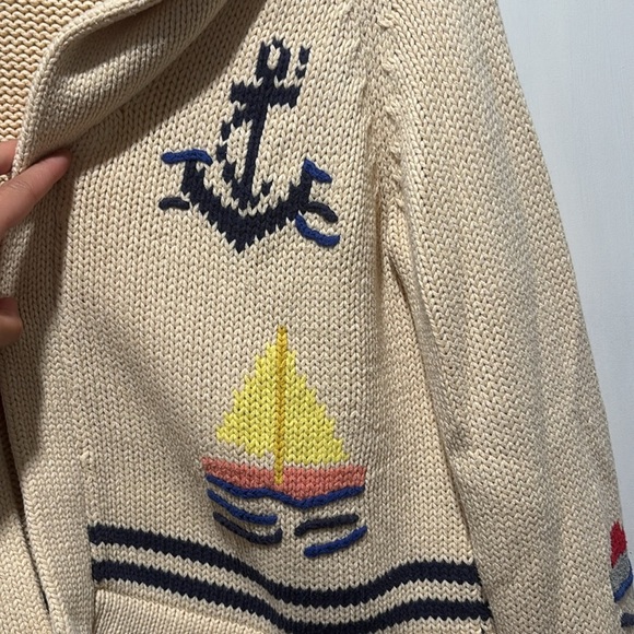 THE GREAT. Harbor cardigan sweater - Picture 7 of 9